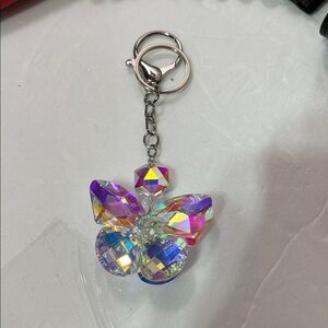 Glass Butterfly Charm